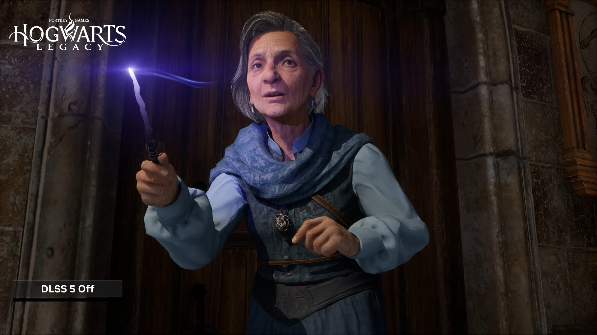 hogwarts legacy dlss5 off