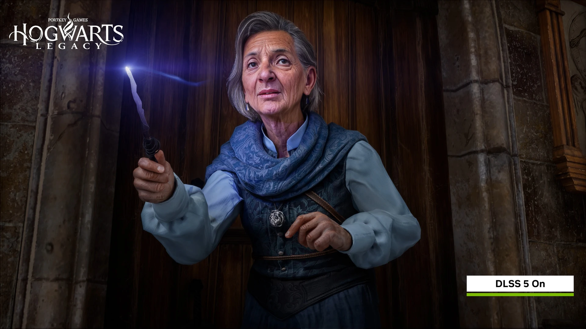 hogwarts legacy dlss5 on