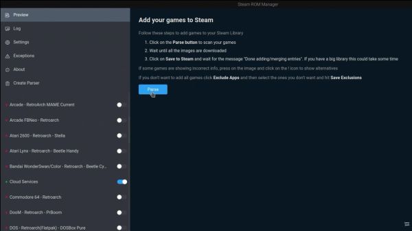 Parse Cloud Services